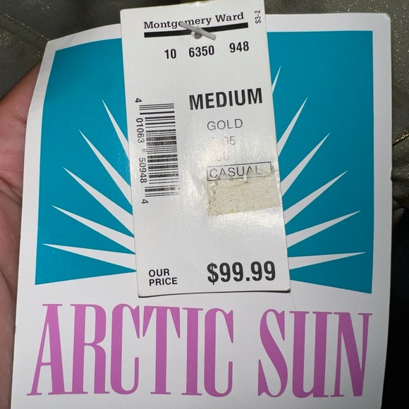 Vintage Artic Sun Ski Jacket NWT - Picture 4 of 4